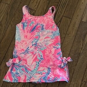 Lilly Pulitzer one piece bathing suit with Bow Accents